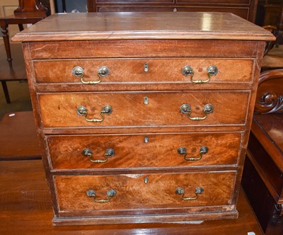 Lot 1361 - A Mahogany Chest of Drawers, of small...