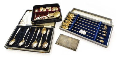 Lot 225 - A Collection of Assorted Silver and Silver...