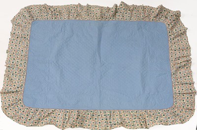 Lot 2104 - 20th Century Reversible Whole Cloth Quilt,...