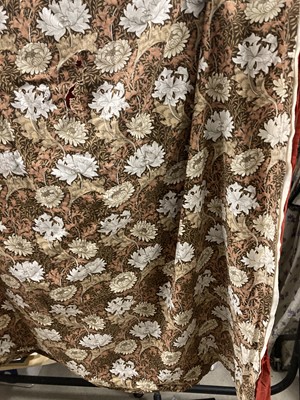 Lot 1086a - Two Pairs of Sanderson Cotton Curtains,...