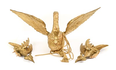 Lot 394 - A Carved and Gilt Architectural Bracket as a...