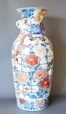 Lot 17 - An Imari Porcelain Vase, of baluster form,...