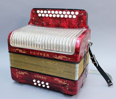 Lot 315 - A Hohner Amatona IV Accordion and A Hohner...