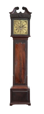 Lot 577 - An Irish Mahogany Eight Day Longcase clock,...