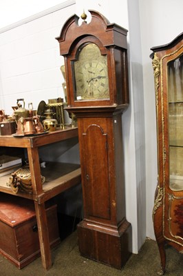 Lot 1453 - An Oak Eight-Day Longcase Clock, late 18th...