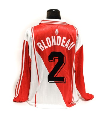 Lot 15 - Patrick Blondeau Match Worn Shirt