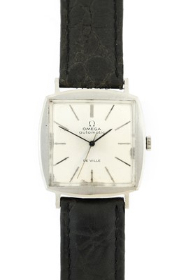 Lot 2406 - Omega: A Stainless Steel Automatic Centre...