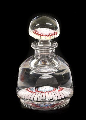 Lot 18 - A Glass Beaker, circa 1820, of bucket form...