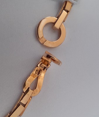 Lot 2029 - A Fancy Link Necklace, by Cartier formed of...