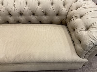 Lot 727 - A Victorian Horsehair Chesterfield Sofa, late...