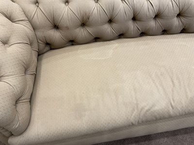 Lot 727 - A Victorian Horsehair Chesterfield Sofa, late...