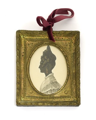 Lot 354 - English School (19th century): A Portrait...