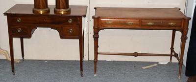 Lot 1251 - A Late Victorian Mahogany Dressing Table, with...