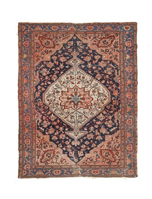 Lot 516 - Malayir Rug West Iran, circa 1930 The indigo...