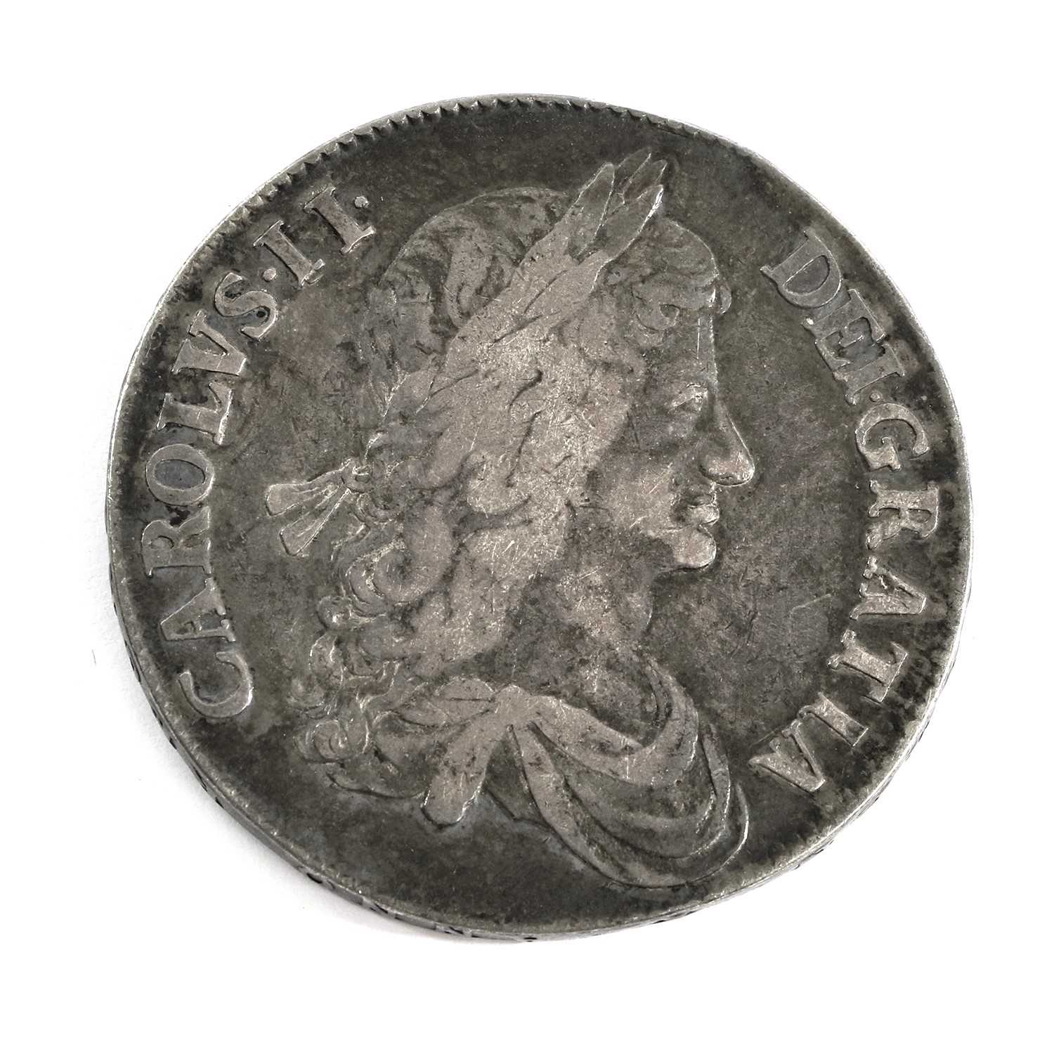 Lot 59 - Charles II, Crown 1663 XV (40mm, 29.70g), obv.