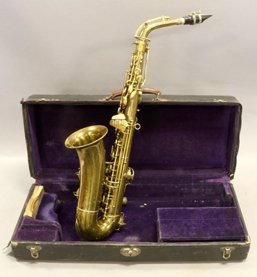Lot 31 - Alto Saxophone Dearman New Super