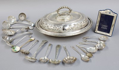 Lot 187 - A Collection of Assorted Silver and Silver...