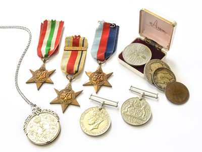 Lot 192 - Six Medals and four coins