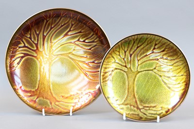 Lot 235 - A David Anderson Enamelled Copper Dish,...