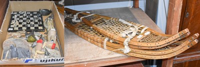 Lot 331 - Two Pairs of Chesnut Canoe Company Snow Shoes,...