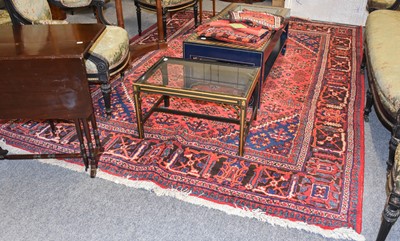 Lot 1117 - A Joshagan Design Carpet, the soft raspberry...