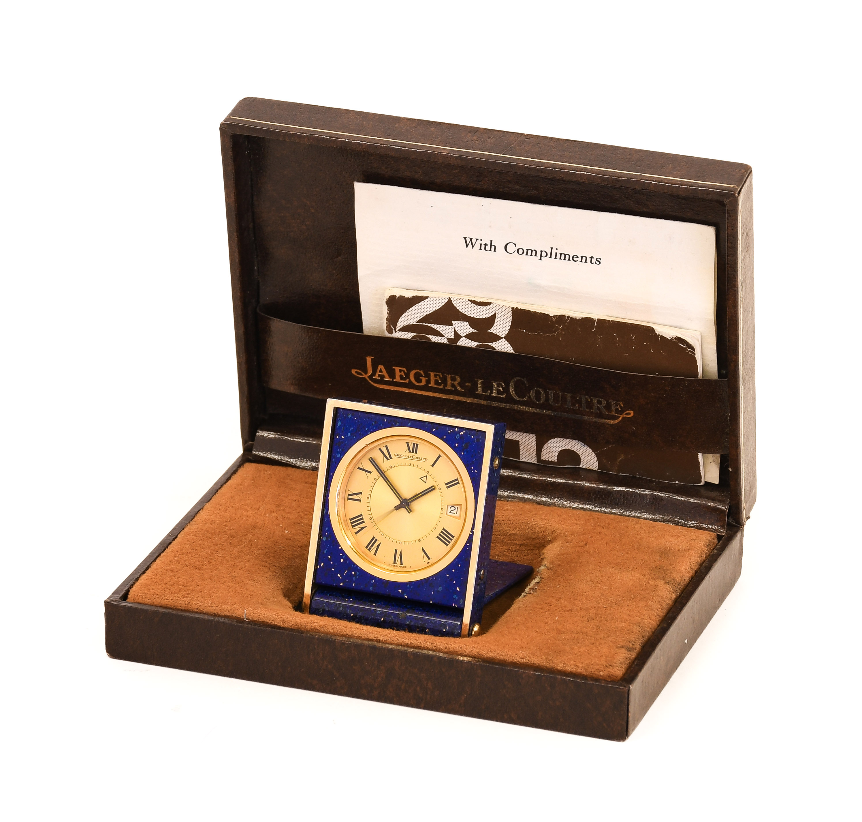 Lot 2401 Jaeger LeCoultre A Faux Lapis Lazuli