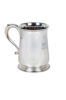 Lot 2199 - A Large George V Silver Mug