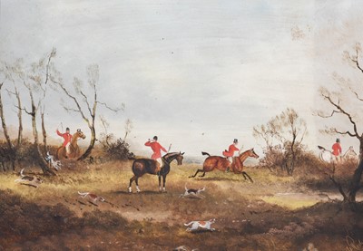 Lot 1001 - Philip H Rideout (fl.1880-1912) The Hunt...