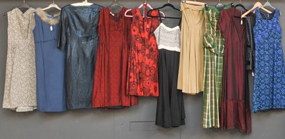 Lot 2083 - Circa 1950-60s Ladies Dresses, comprising a...