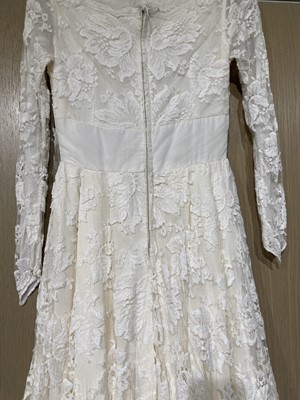 Lot 2070 - Circa 1930-60s Wedding Dresses, comprising a...