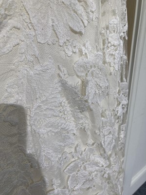 Lot 2070 - Circa 1930-60s Wedding Dresses, comprising a...