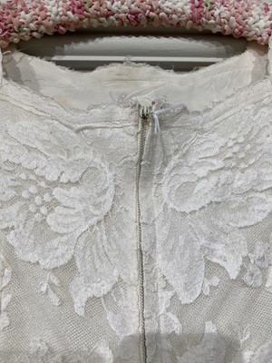 Lot 2070 - Circa 1930-60s Wedding Dresses, comprising a...