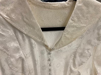 Lot 2070 - Circa 1930-60s Wedding Dresses, comprising a...
