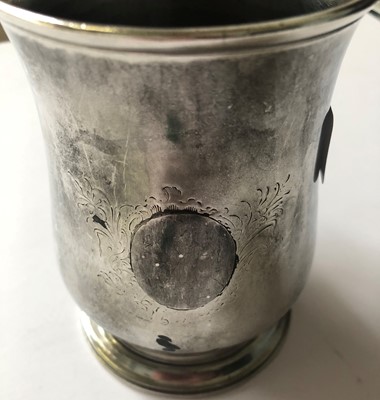 Lot 103 - A George III Silver Mug, Maker's Mark IM for...