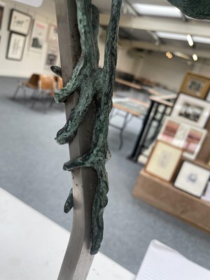 Lot 116 - David Wynne RA (1926-2014) "Preening Bird"...