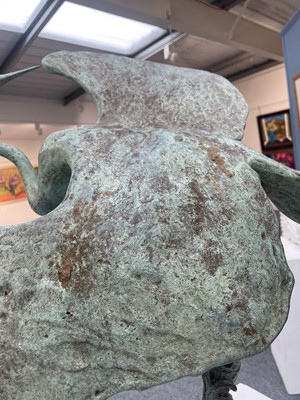 Lot 116 - David Wynne RA (1926-2014) "Preening Bird"...