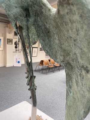 Lot 116 - David Wynne RA (1926-2014) "Preening Bird"...