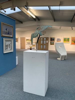 Lot 116 - David Wynne RA (1926-2014) "Preening Bird"...