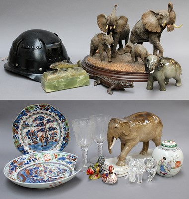 Lot 248 - Ceramics and Glass, to include: Royal Doulton...