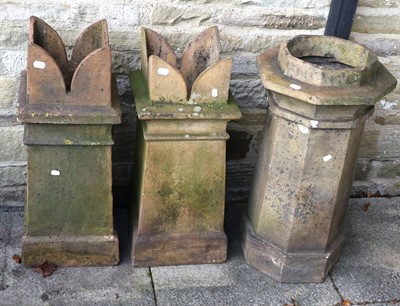 Lot 1146 - A Pair of Late 19th/Early 20th Century Chimney...