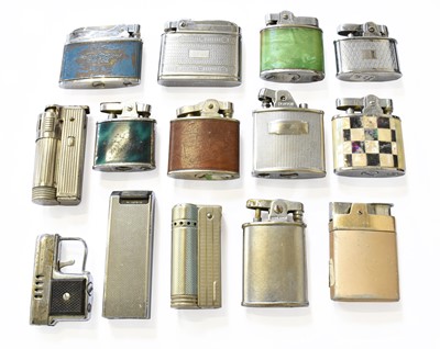 Lot 231 - A Small Collection of Lighters and Table...