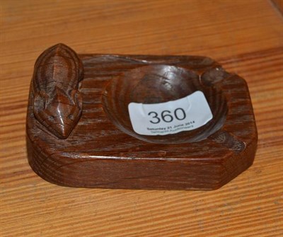 Lot 360 - A Robert ";Mouseman"; Thompson ashtray