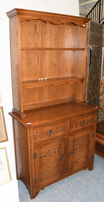 Lot 1253 - An Oak Dresser by Jaycee Furniture Ltd, 96cm...