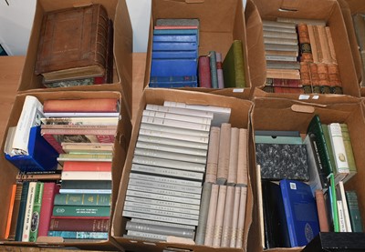 Lot 357 - Ten Boxes of Assorted Books by Hugh Walpole...