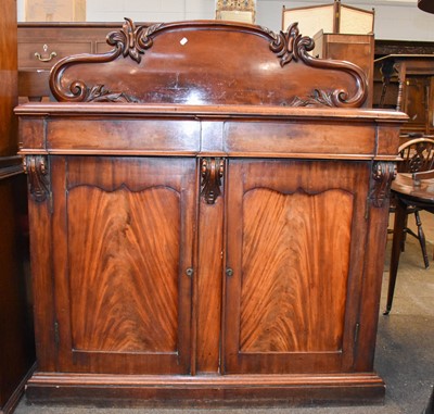 Lot 1360 - A Victorian Mahogany Chiffonier, 122cm by 39cm...