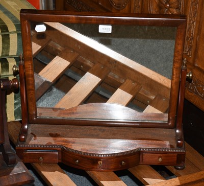 Lot 1322 - A 19th Century Mahogany Dressing Table Mirror,...