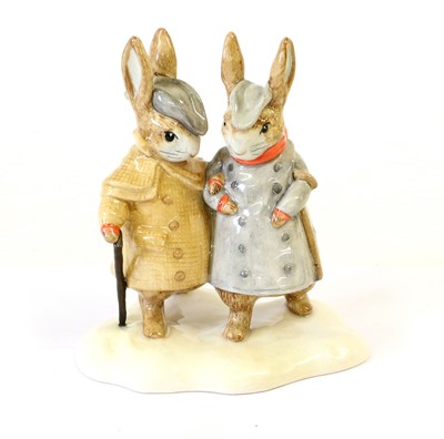 Lot 167 - Beswick Beatrix Potter 'Two Gentleman Rabbits',...