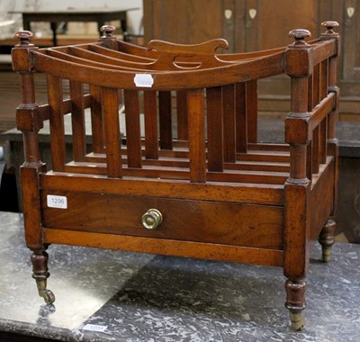 Lot 1296 - A Victorian Mahogany Four Division Canterbury,...