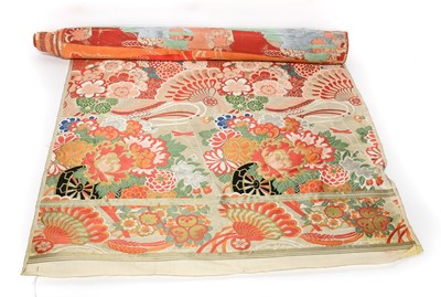 Lot 2239 - 20th Century Decorative Japanese Silk Woven...