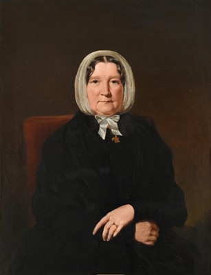Lot 1078 - William Crabb (1811-1876) Scottish Portrait of...